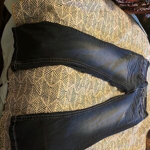 Dark Blue Denim Jeans